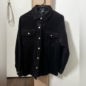 Corduroy button up